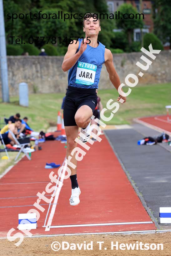 Decathlon Long Jump, 2024 EAP International Combined events, Hewcham, Northumberland.  Photo: David T. Hewitson/Sports for All Pics